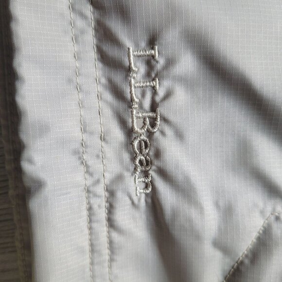 L.L. Bean Mens XL Beige Windbreaker Jacket With Zipper & Pockets - Picture 5 of 7